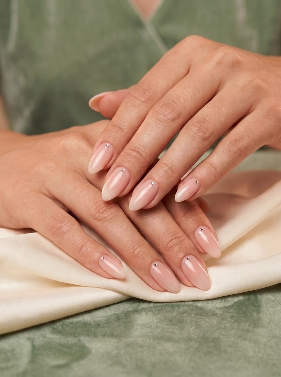 Blush ombré — VA Nails, Southampton